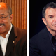 Ed Welburn, former head of Global Design, left, retires and leaves the job to Michael Simcoe, who was VP of GM International Design. photo: GM